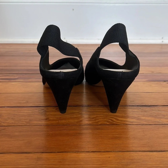 Botkier Heels Cobble Hill Black Suede Heels - Size 9.5 - Picture 6 of 10
